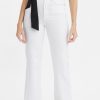 Cloud Over White Ribcage Straight Ankle Jeans - Stylefav