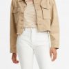 Incense Vibe Utility Cropped Trucker Jacket - StyleFav