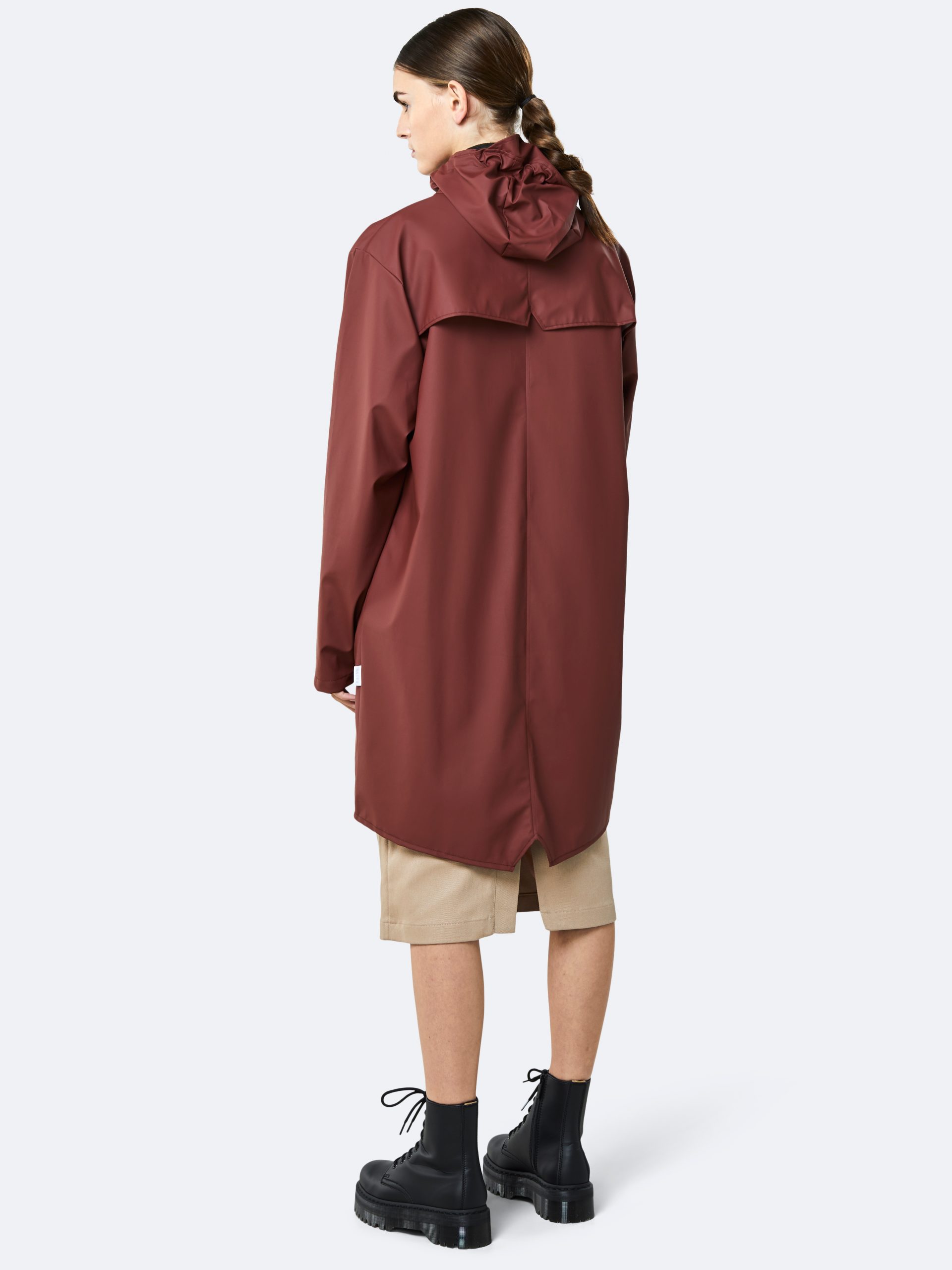 Essential Long Rain Jacket - StyleFav