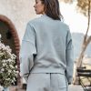 Roxie Half Zip Sweatshirt - StyleFav