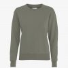 Women Classic Organic Cotton Crew Sweatshirt - StyleFav