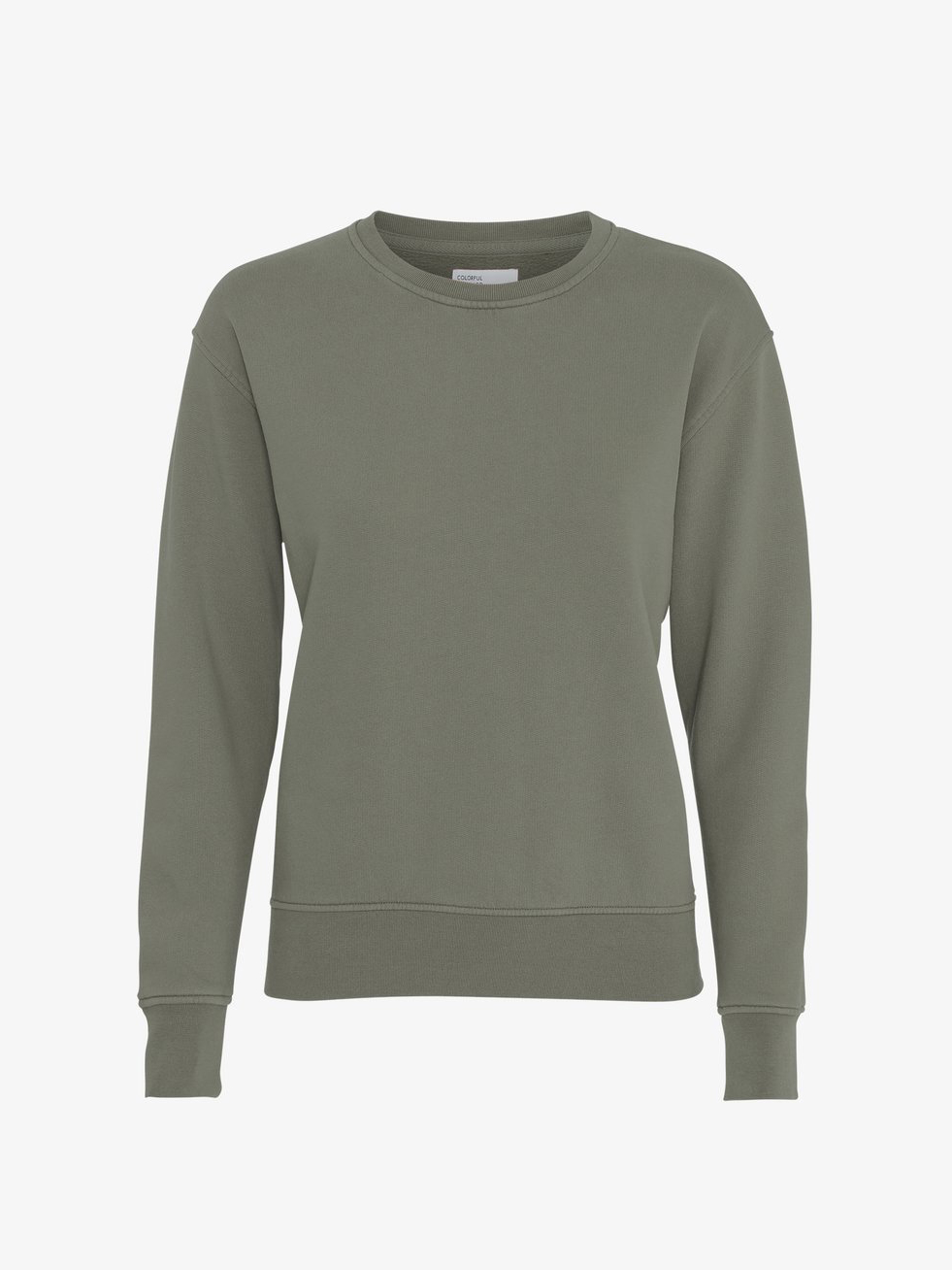 Women Classic Organic Cotton Crew Sweatshirt - StyleFav