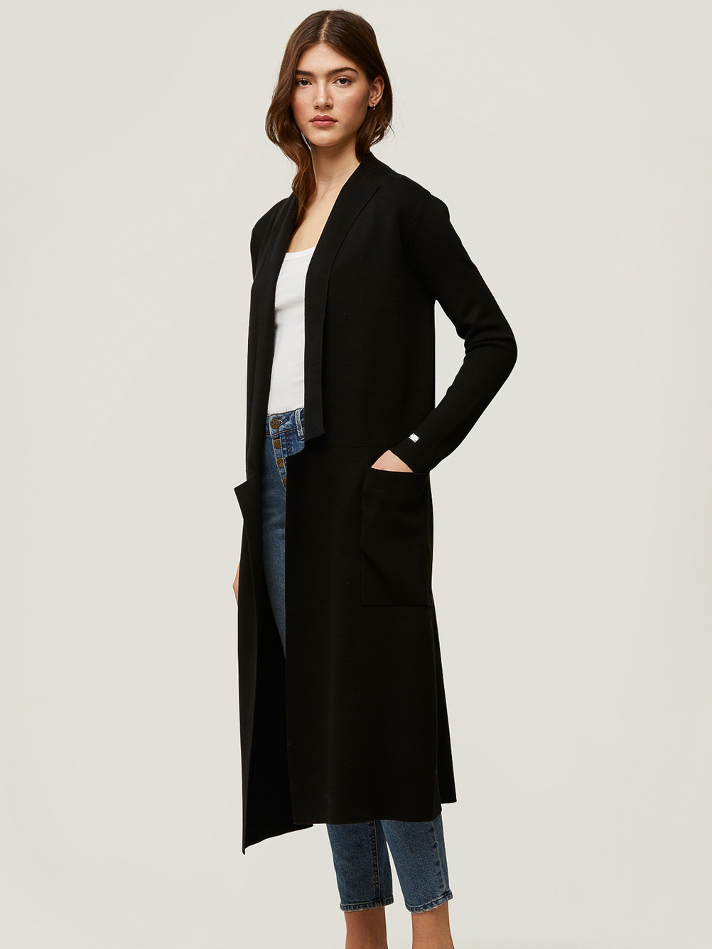 Annabella Sustainable Long Coatigan - Stylefav