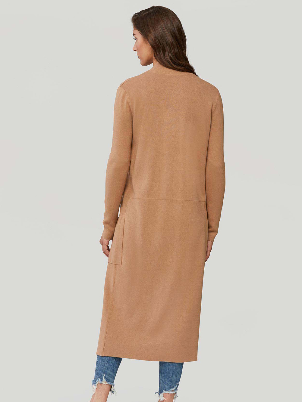Annabella Sustainable Long Coatigan - Stylefav