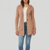 Emery Mid Length Hooded Coatigan - Stylefav