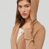 Emery Mid Length Hooded Coatigan - Stylefav