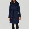Adison Belted Wool Coat With Hood - Stylefav