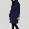 Adison Belted Wool Coat With Hood - Stylefav