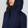 Adison Belted Wool Coat With Hood - Stylefav