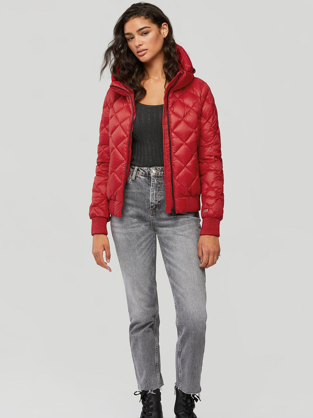 Senna Lightweight Down Bomber Jacket - Stylefav