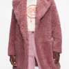 Kayyti Wide Collar Faux Fur Cocoon Coat - Stylefav