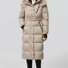 Jill Long Down Belted Coat - Stylefav