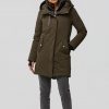 Belina Mid-Length Hi-Low Down Parka Coat - Stylefav