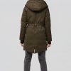 Belina Mid-Length Hi-Low Down Parka Coat - Stylefav