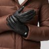 Nicole Quilted Leather Touchscreen Gloves - Stylefav