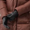 Nicole Quilted Leather Touchscreen Gloves - Stylefav