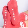 Read My Feet Fun Socks with Grippers - Stylefav