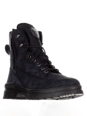 Maddox Winter Combat Boots with Ice Grippers - Stylefav