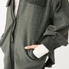 Ruby Button Down Oversized Jacket - Stylefav