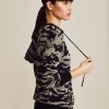 Edison Camo Print Knit Hoodie - Stylefav
