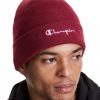 Embroidered Vintage Script Logo Cuff Beanie - Stylefav