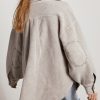 Ruby Button Down Oversized Jacket - Stylefav