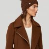 Amalie Removable Feather Pom Beanie - Stylefav