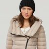 Amalie Removable Feather Pom Beanie - Stylefav
