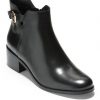 Haidyn Leather Ankle Booties - Stylefav