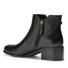 Haidyn Leather Ankle Booties - Stylefav