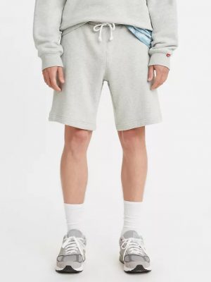 Red Tab Sweatshorts - Stylefav