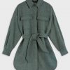 Emerii Oversized Belted Shacket
