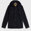 Marking Hooded Shacket