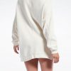 Natural Dye Small Logo Crew Sweatshirt Dress - Stylefav