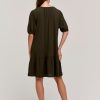Becca Cotton Slub Mix Dress - Stylefav