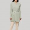 Aster Mid-Thigh Belted Knit Coatigan - Stylefav