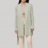 Aster Mid-Thigh Belted Knit Coatigan - Stylefav