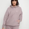 Reverse Weave Boyfriend Hoodie - Vintage Mauve - Stylefav