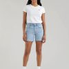 Samba Tango Crushed 501 Mid Thigh Shorts - Stylefav