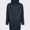 Essential Long Rain Jacket New Blue - Stylefav