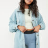 Ruby Button Down Oversized Jacket - Stylefav