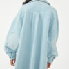 Ruby Button Down Oversized Jacket - Stylefav