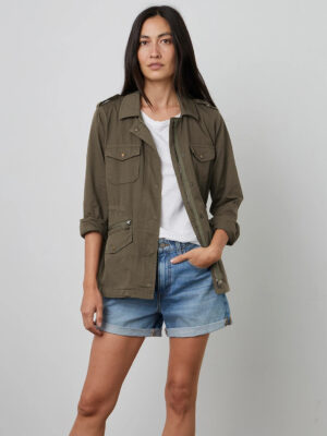 Ruby Cotton Twill Jacket - Stylefav