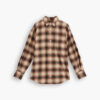 James Plaid Cement Menswear Shirt - Stylefav