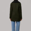 Adreanna Shearling Collar Wool Coat - Stylefav