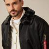 Heritage B-15 Fur Collar Bomber Jacket - Stylefav
