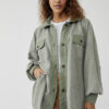 Ruby Button Down Oversized Jacket - Stylefav