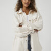 Ruby Button Down Oversized Jacket - Stylefav