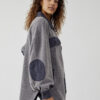 Ruby Button Down Oversized Jacket - Stylefav