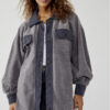 Ruby Button Down Oversized Jacket - Stylefav